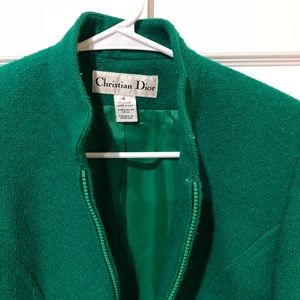 Vintage Christian Dior skirt suit